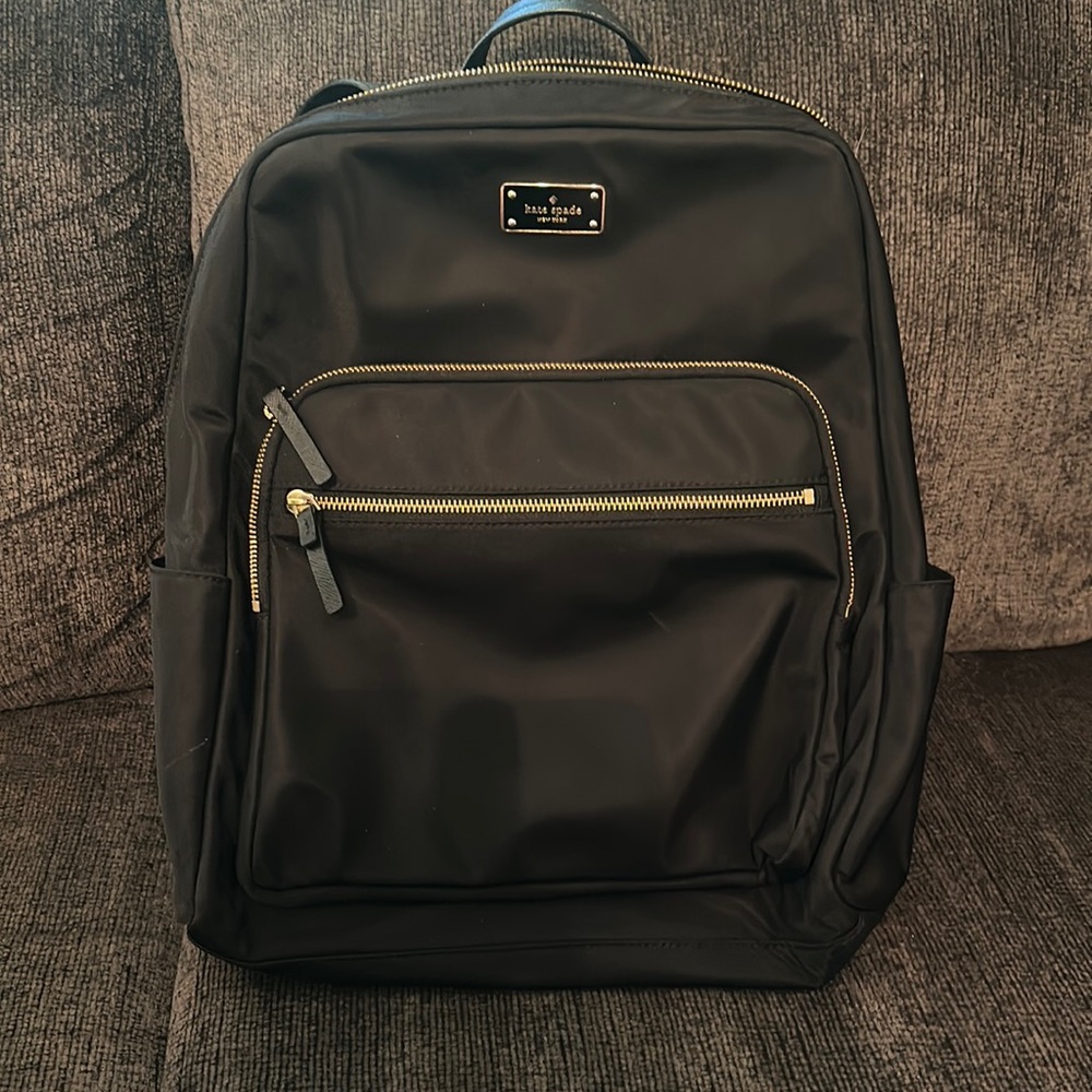 Kate Spade Black Backpack